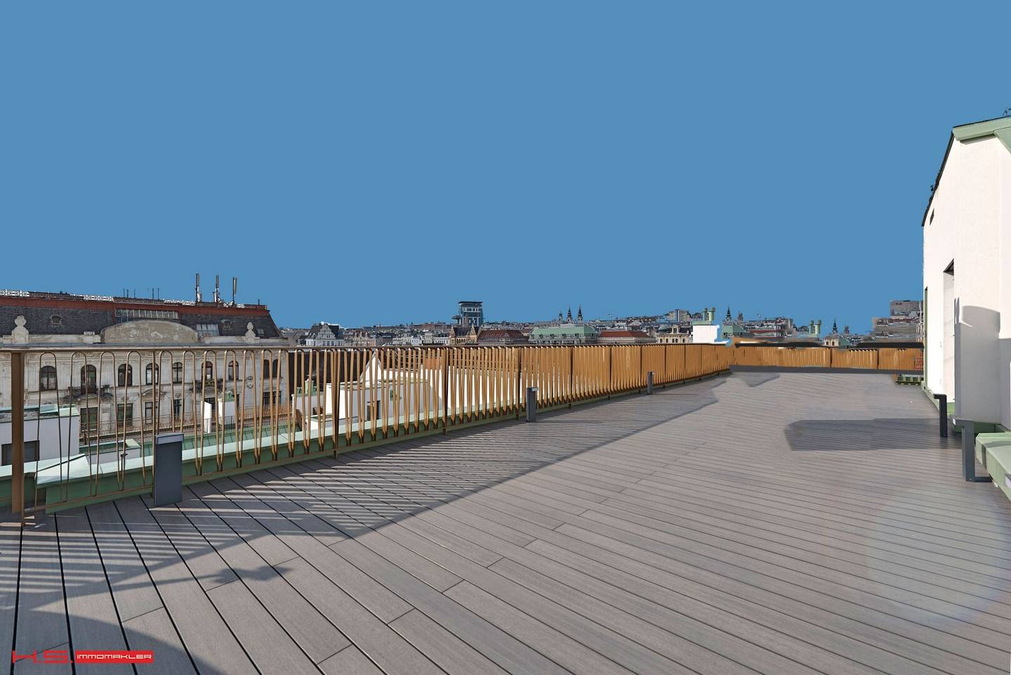 THE PENTHOUSE WITH WIDE VIEWS - OPEN SPACE LAYOUT - 2 DIRECT TERRACES + 1 FANTASTIC XL ROOFTOP AREA - VIEW OVER VIENNA - HIGH-END PERFECTION