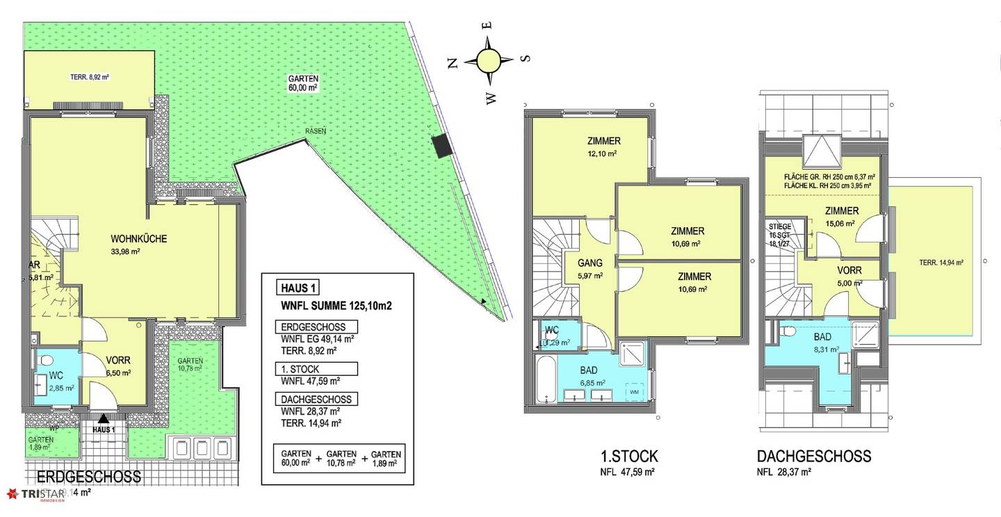 LAST HOUSE! 5-room house with private garden SOUTH+EAST+WEST 2 terraces Photovoltaic + heat pump Kitchen + car parking space near U6 Perfektastraße 1230 Vienna