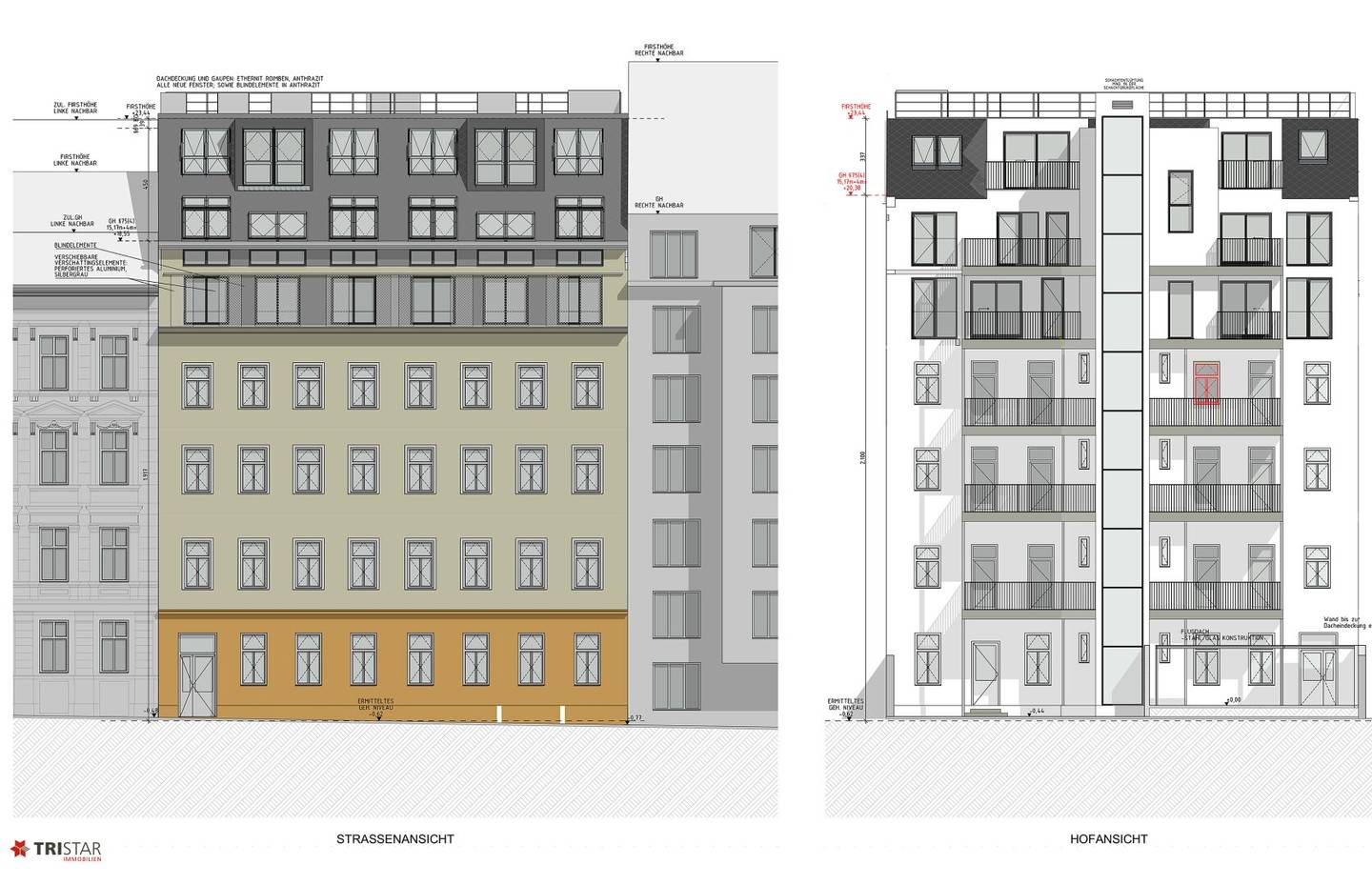 NEU! ++ NEUBAU ++ AUFSTOCKUNG ++ 1050 WIEN ++  ERSTBEZUG ++ HIMMELSRICHTUNG: SÜD-WEST ++ BARRIEREFREI ++ 8-PERSONEN-AUFZUG ++