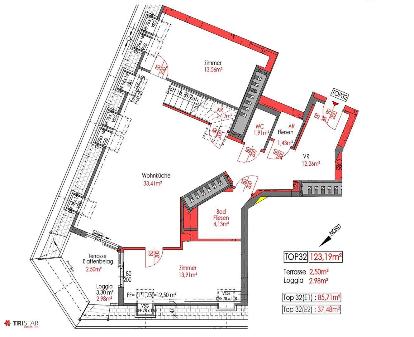 NEU! • Erstbezug • 6 DG-Wohnungen • Weitblick • 1050 Wien