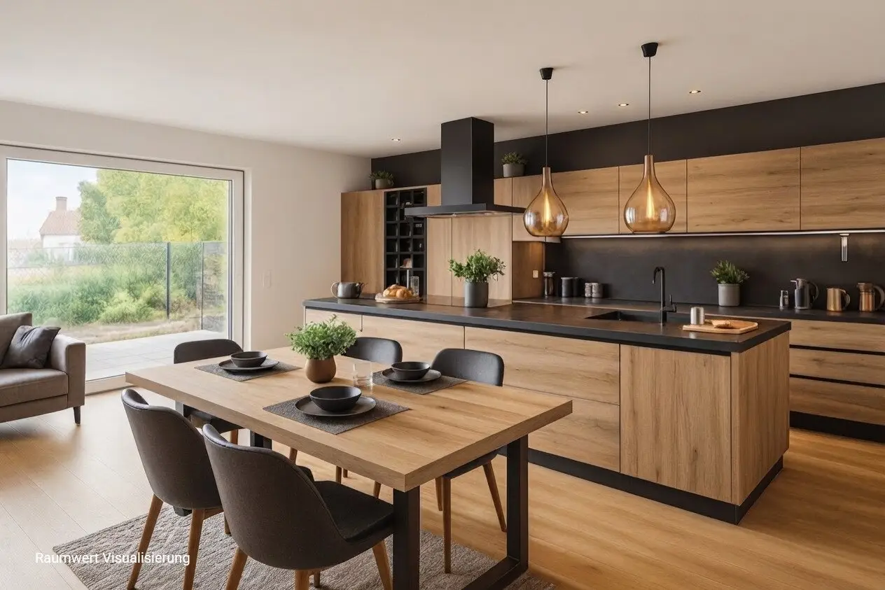 REIHENHAUS | Erstbezug | 5 Zimmer | ca. 182 m² NFL | Dachterrasse | Deckenkühlung