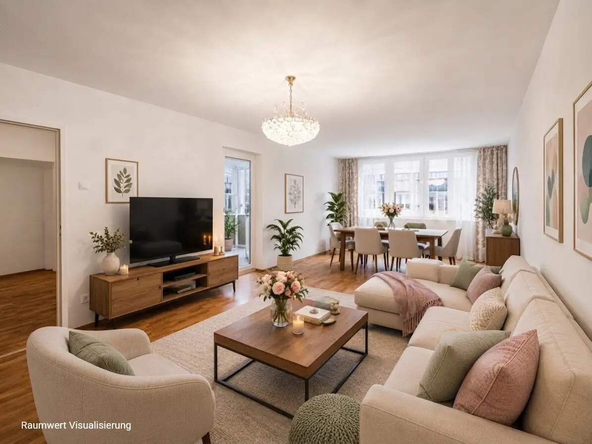 FAMILY HIT | First occupancy after renovation | 5 rooms | approx. 128 m² NFL | 3 loggias | Free rent