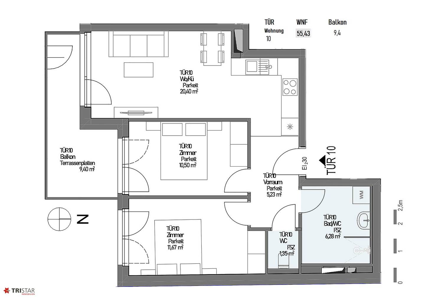 NEU! • Photovoltaik • Bezugsfertig • Balkon/Terrasse • 1220 Wien