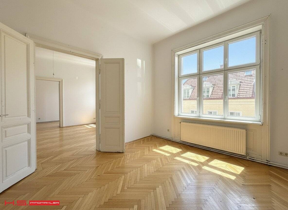 FANTASTIC PERIOD APARTMENT IN NEED OF RENOVATION SUNNY PRIME LOCATION BEAUTIFUL PERIOD BUILDING 3rd FLOOR PERFECT LAYOUT