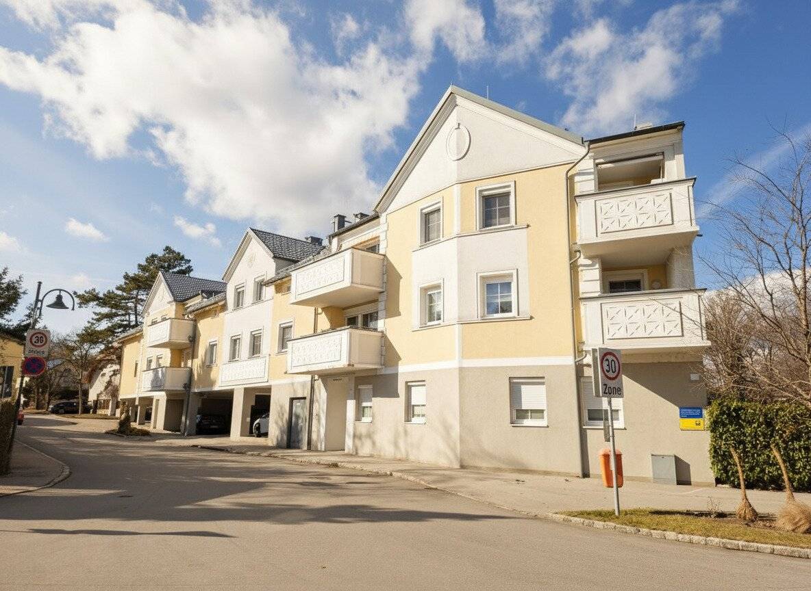 Neuwertige, barrierefreie 2-Zimmer-Wohnung mit Autoabstellplatz in Zentrumsnähe
