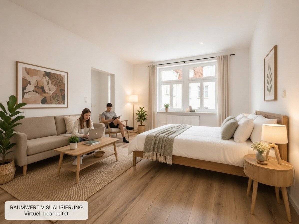 RENOVATED CITY APARTMENT | 1 room | approx. 29 m² living area | 3rd floor with lift