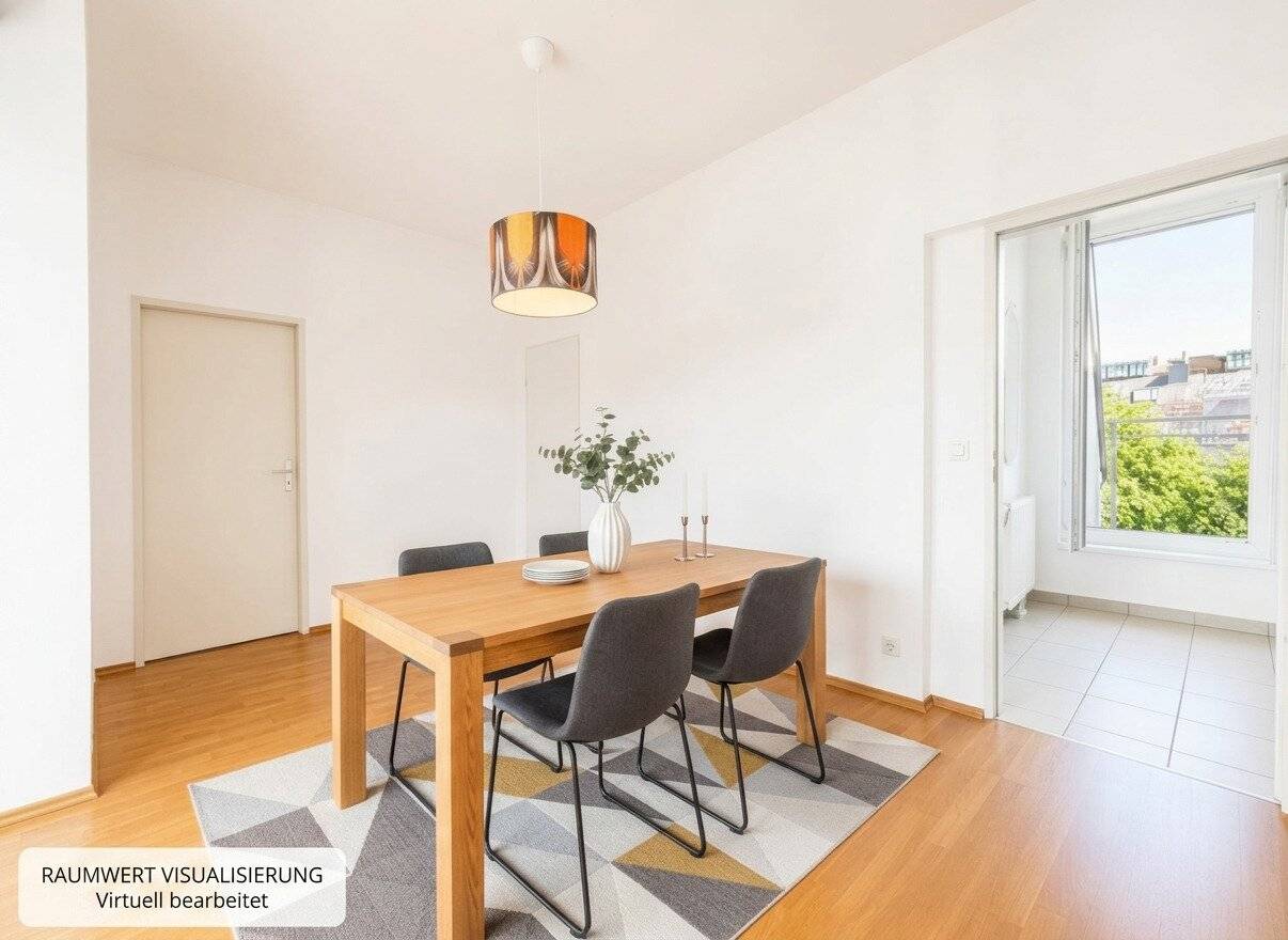Penthouse feeling above the roofs of Vienna | Still tenanted | Built in 2004 | 3 rooms | approx. 77 m² living area | 52 m² terrace | balcony | garage | lift