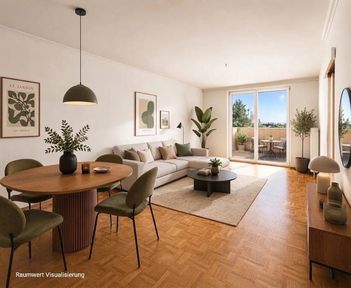 Sunny new-build hit | Free rent | 3 rooms | approx. 78 m² weighted usable floor area | Large loggia | Neustiftgasse