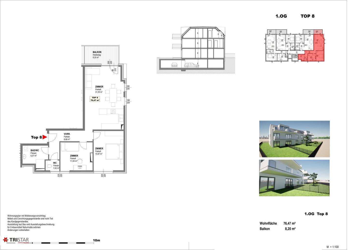 Neubau 1210 Wien · Gartenwohnungen &amp; Anlegerwohnungen · ab € 249.000 · 12 Einheiten · Erstbezug!
