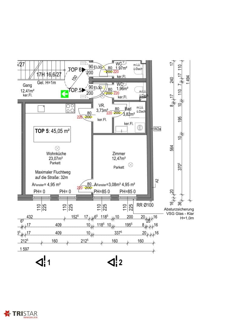 Erstbezug Penthouse &amp; 2-Zi-Wohnungen**Garage*Massivbau*Top-Ausstattung **Jetzt mit Preisnachlass!