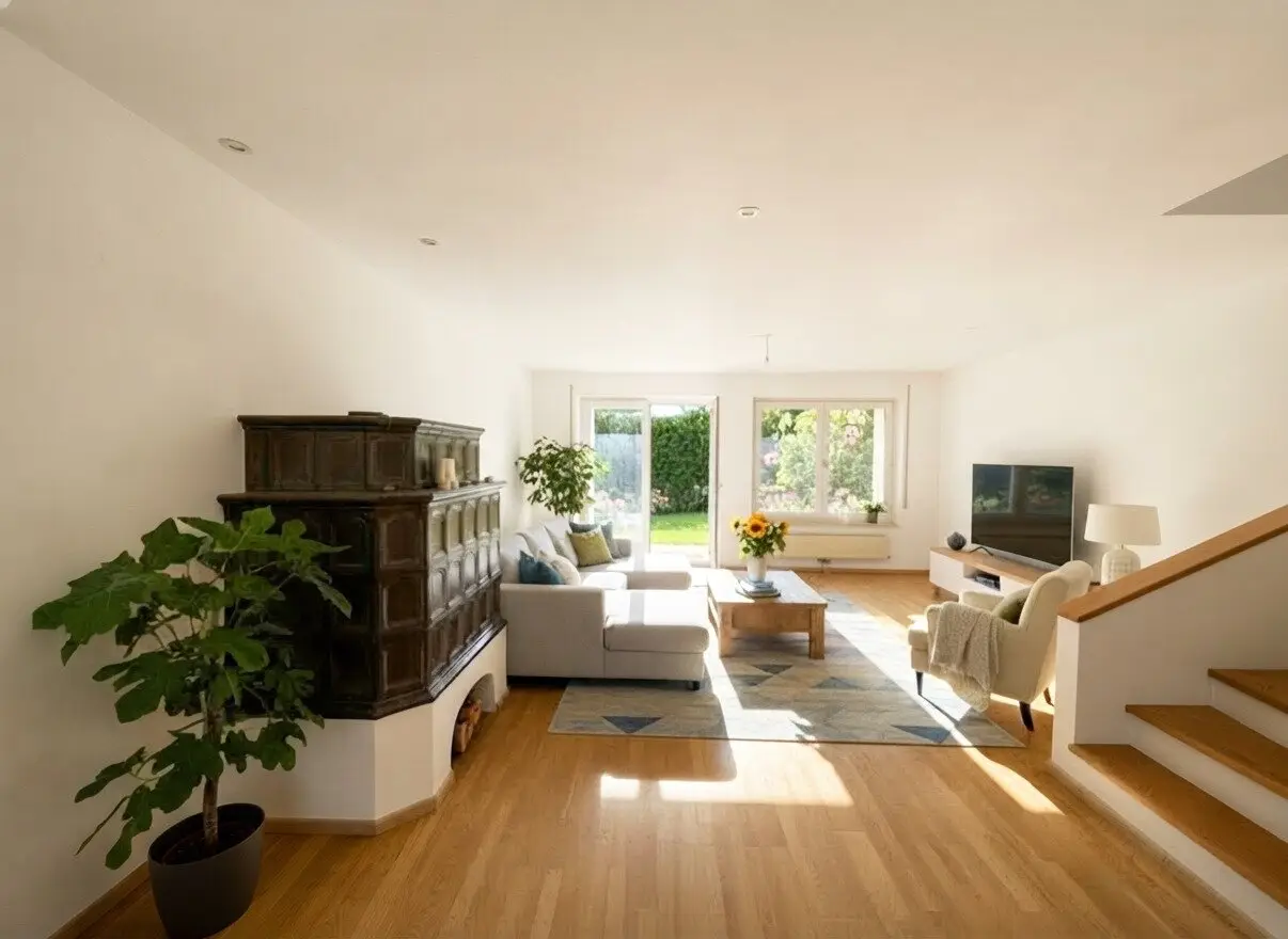TERRACED HOUSE with BASEMENT | 5 rooms | approx. 129 m² living area | Garden | Terrace | Parking space