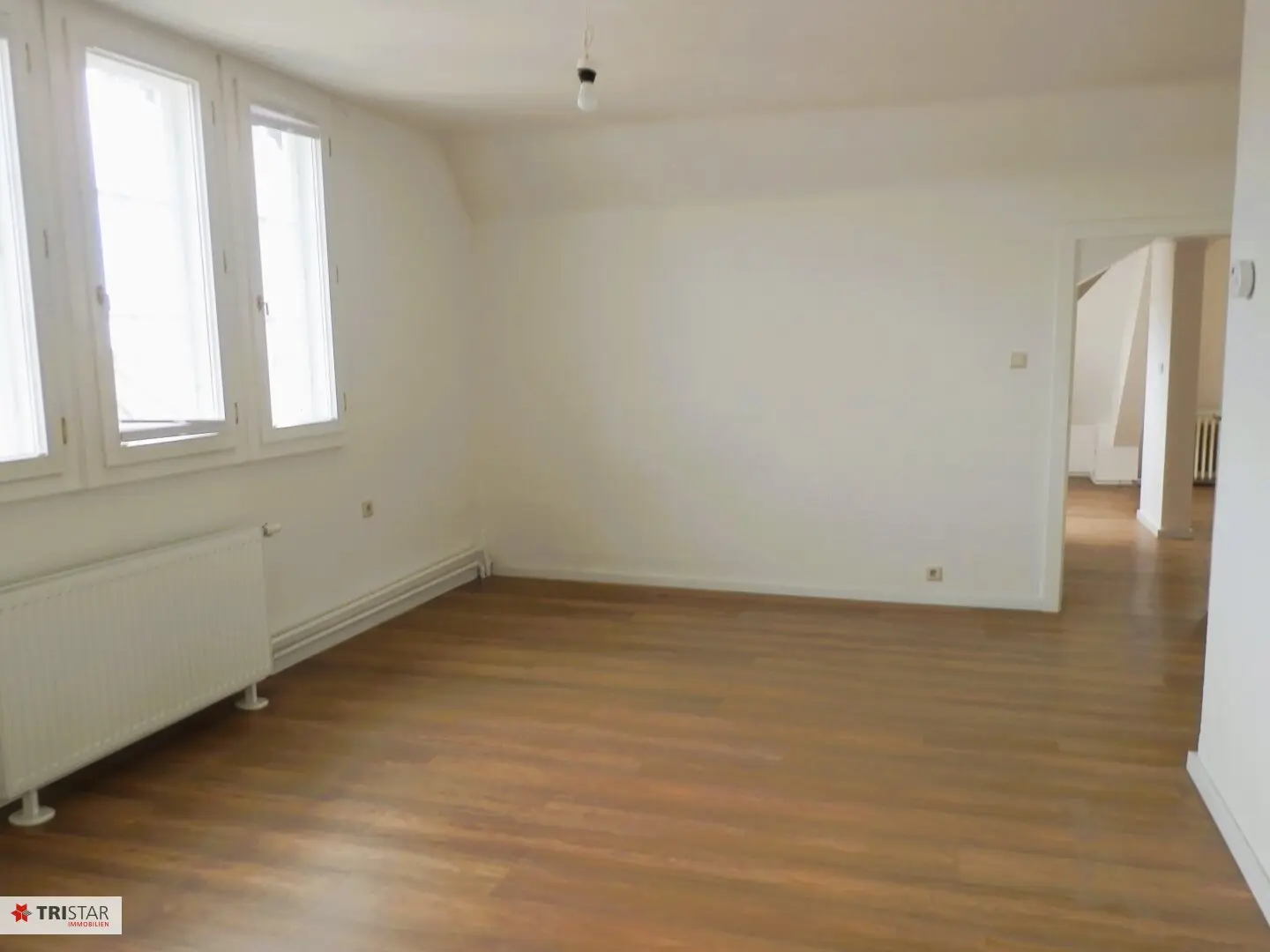 Old building attic apartment with flair