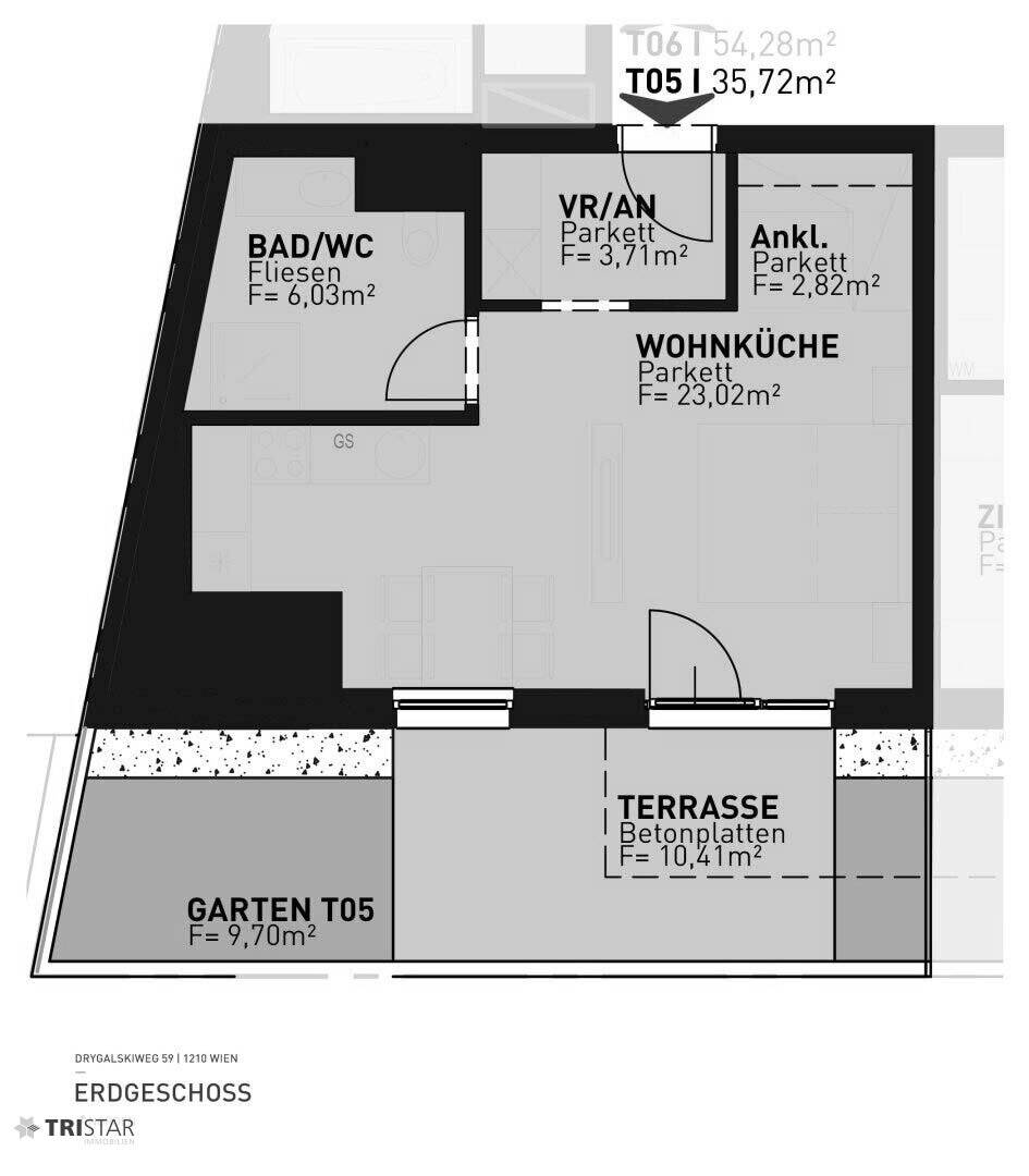 PROVISIONSFREI ++ NAHE ALTE DONAU UND DONAUZENTRUM ++ 1 BIS 3 ZIMMER MIT FREIFLÄCHEN ++ MODERNES WOHNEN AUF EIGENGRUND ++ ANLEGER und EIGENNUTZER