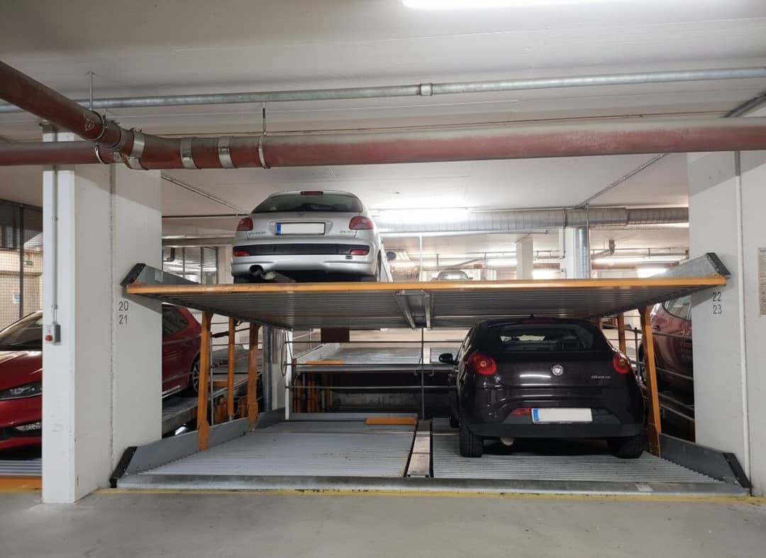 Tiefgaragenplatz (Parkwippe unten) - Wohnhausanlage Beethovengasse 4-6, 2500 Baden