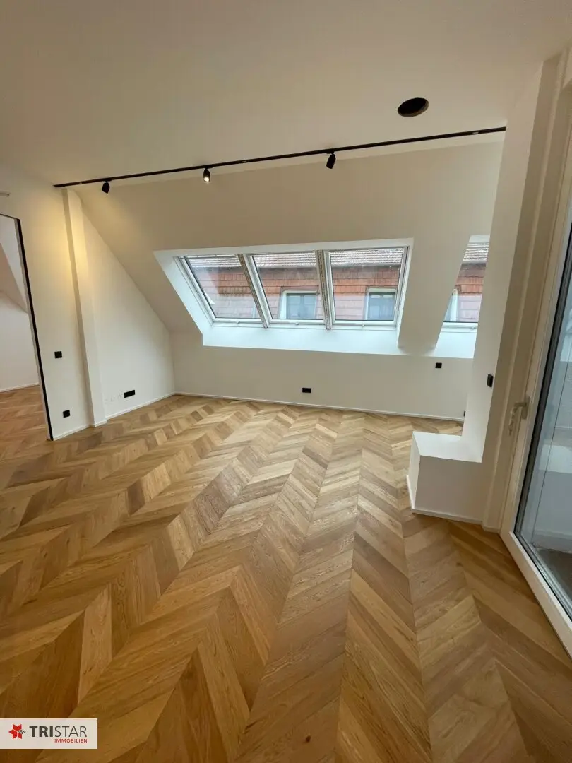 Dream attic apartment in 1120 Vienna, first occupancy with terrace and atrium