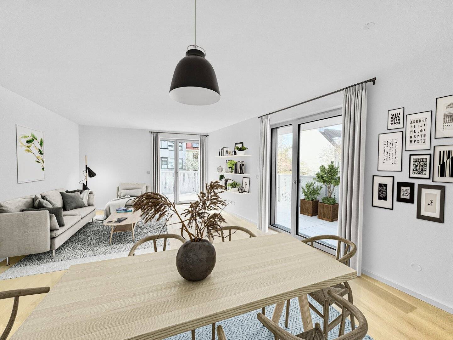 Green oasis with 35 modern first occupancies and underground garage in 1140 Vienna