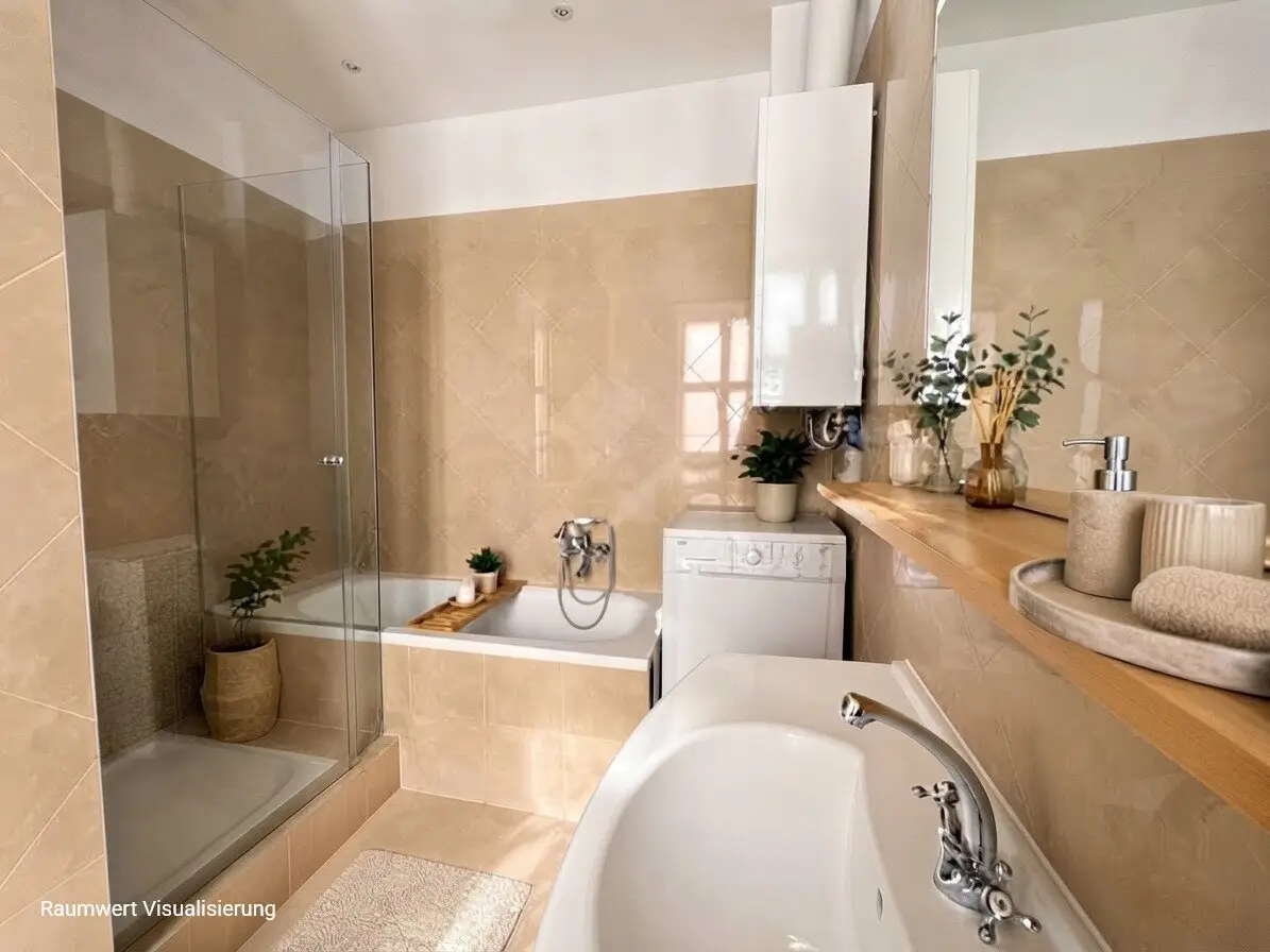 RUHIG WOHNEN – MITTEN IN DER STADT | 2 Zimmer | ca. 80 m² | Hofruhelage