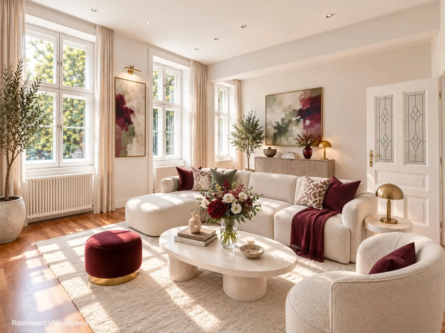 RUHIG WOHNEN – MITTEN IN DER STADT | 2 Zimmer | ca. 80 m² | Hofruhelage