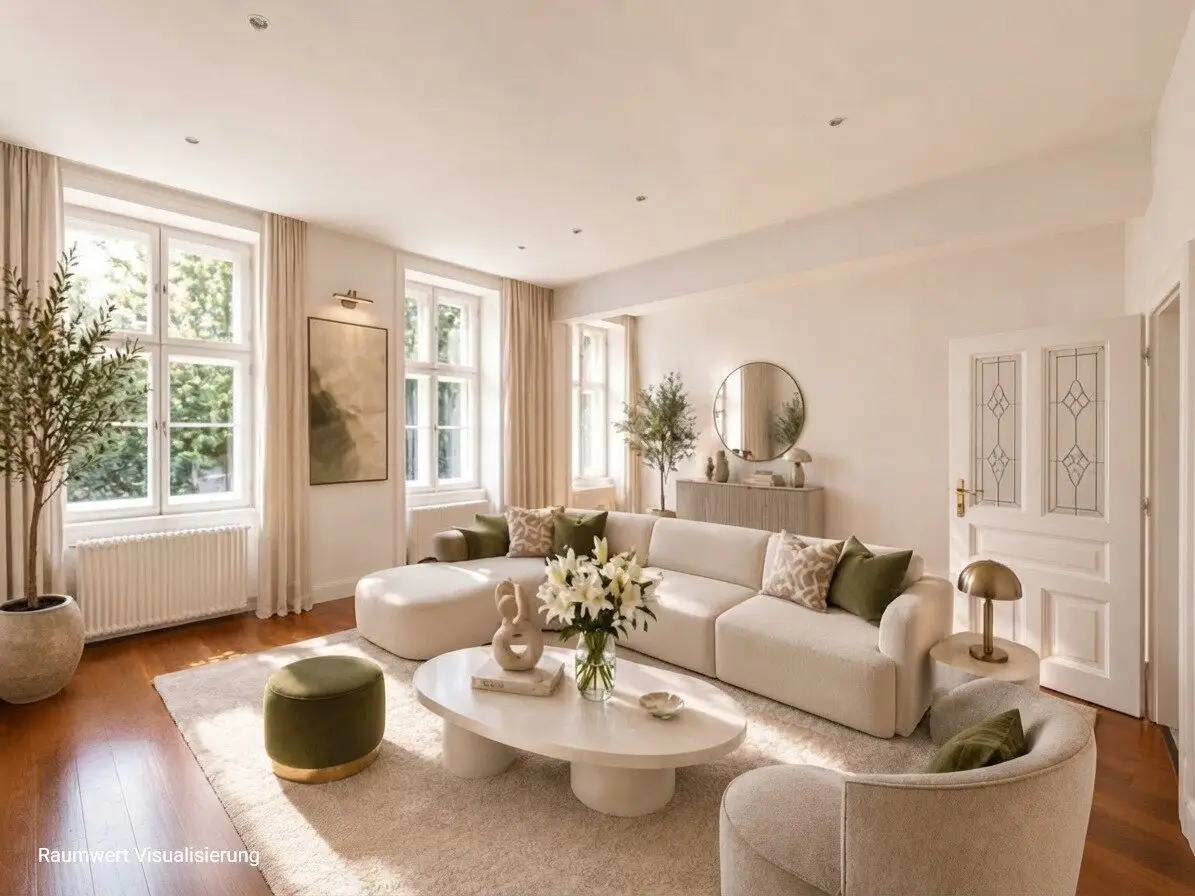 RUHIG WOHNEN – MITTEN IN DER STADT | 2 Zimmer | ca. 80 m² | Hofruhelage
