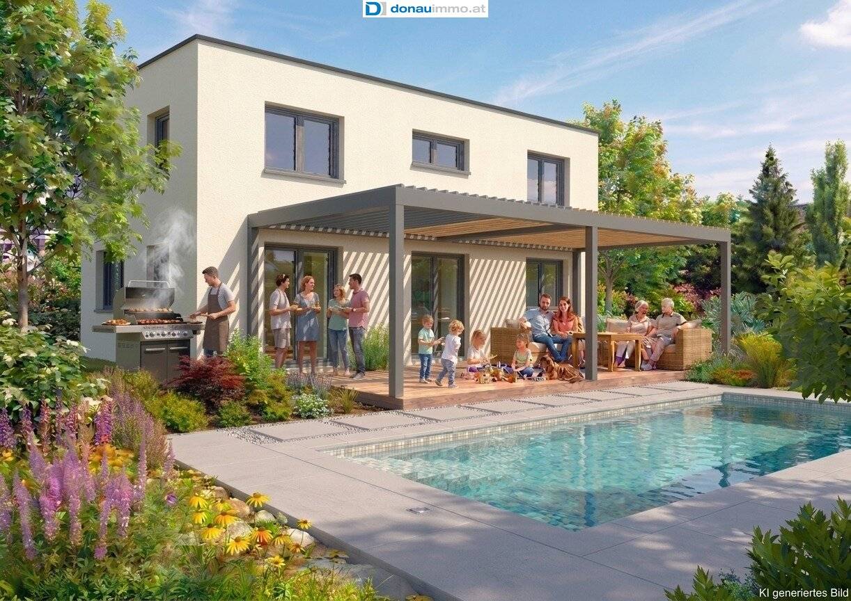 Ihr modernes Massivhaus mit Grundstück | nur 25 Minuten von Wien