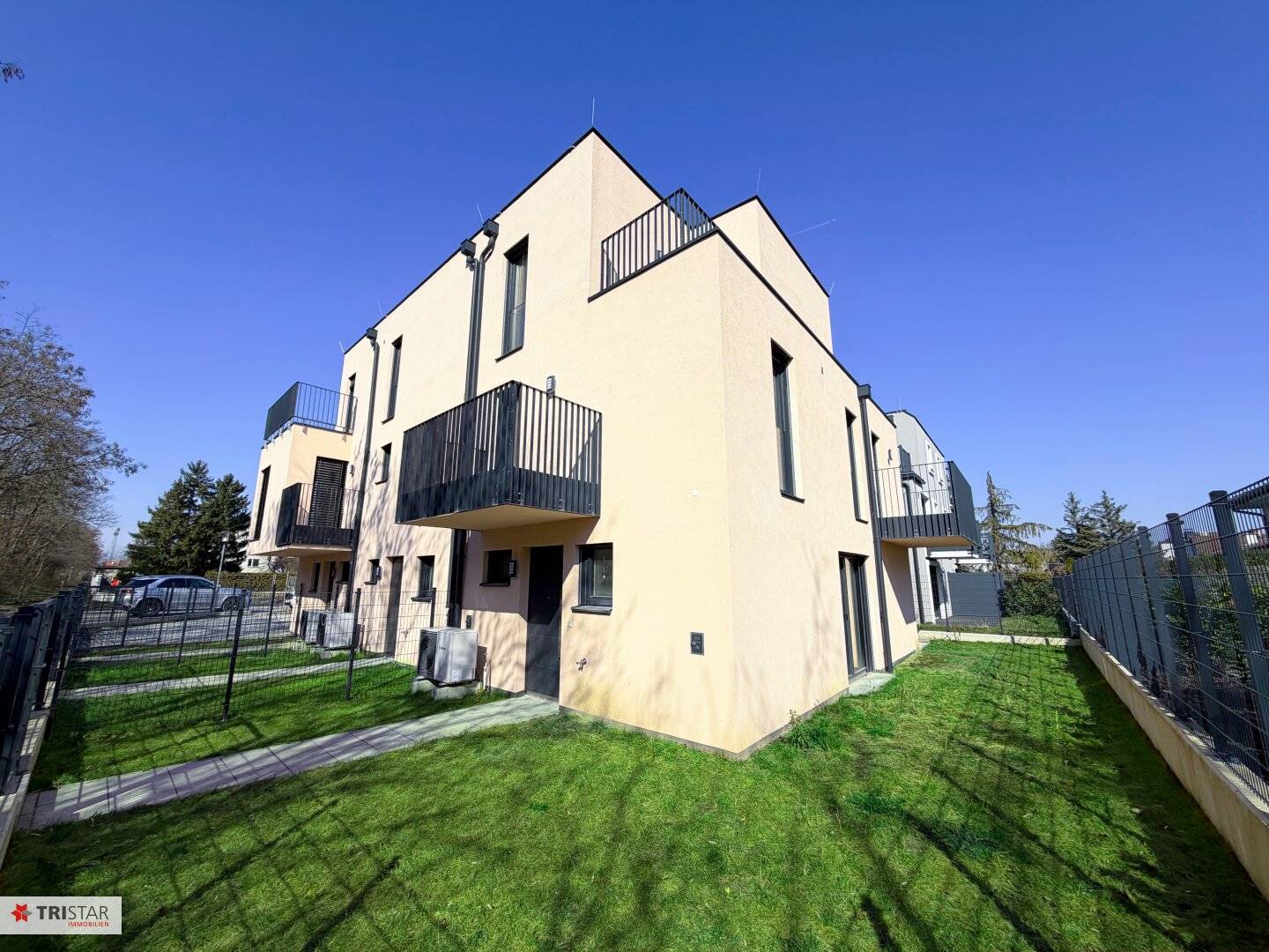 110 m² Neubau-Reihenhaus mit 74 m² Eigengarten | Korneuburg