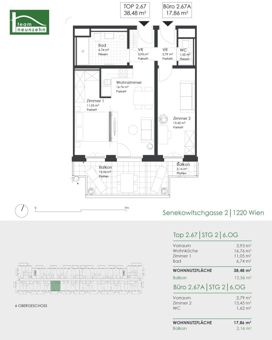 A project of exceptional class awaits you - your new home in a top location in the 22nd district