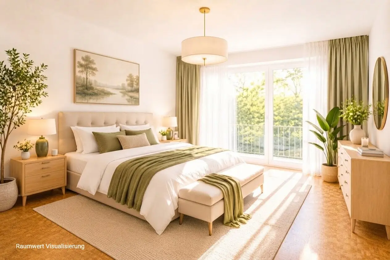 GRÜNOASE in Hofruhelage | 3 Zimmer | 77 m² | Balkon | Nähe Lainzer Tiergarten
