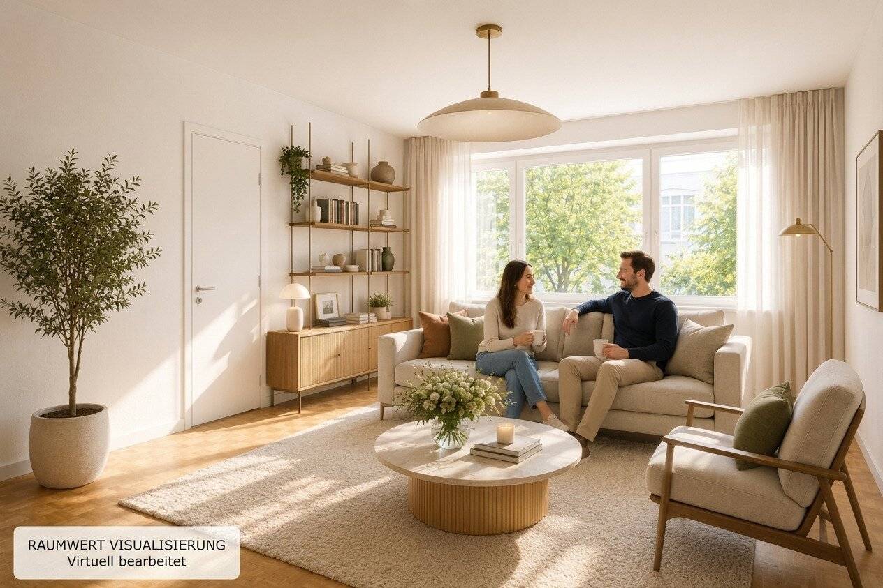 Green oasis in quiet courtyard location | 3 rooms | 77 m² | balcony | Near Lainzer Tiergarten