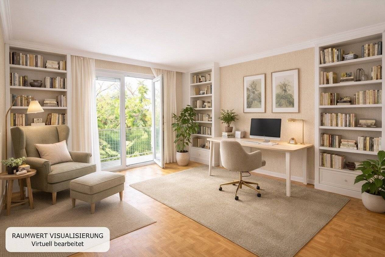 Green oasis in quiet courtyard location | 3 rooms | 77 m² | balcony | Near Lainzer Tiergarten