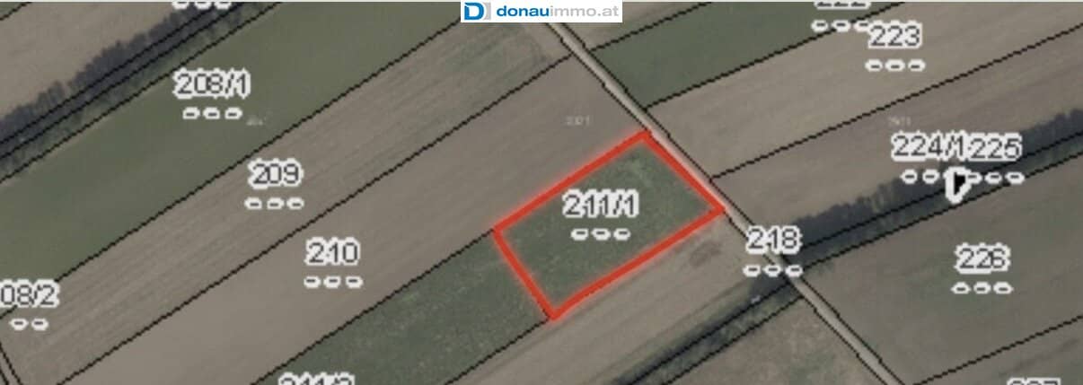 Großzügiges 3.198m² Grundstück (Grünland) in 3430 Tulln (Nitzing)