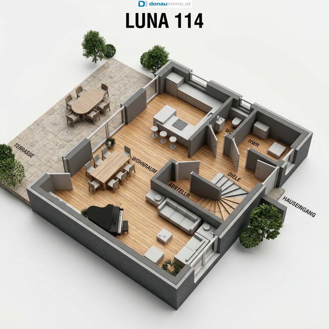 Neubau | Ziegelmassivhaus auf Baurechtsgrund
