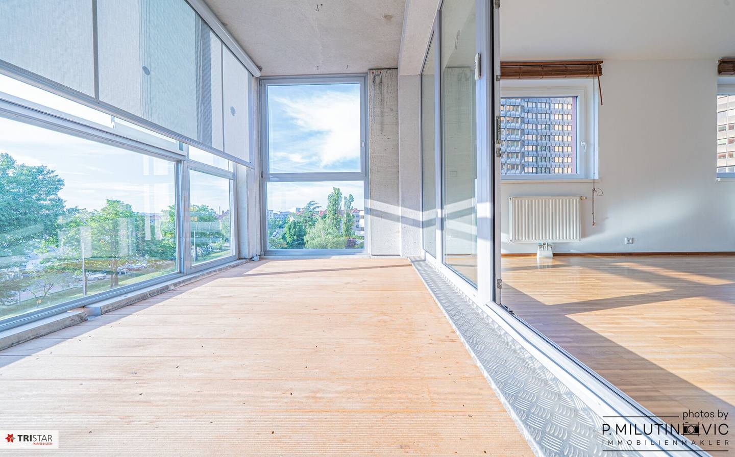 NEU am Wienerberg ++Westseitige 3-Zimmer-Neubauwohnung mit verglaster Loggia ++Klimaanlage ++Pool++Sauna &amp; Fitness