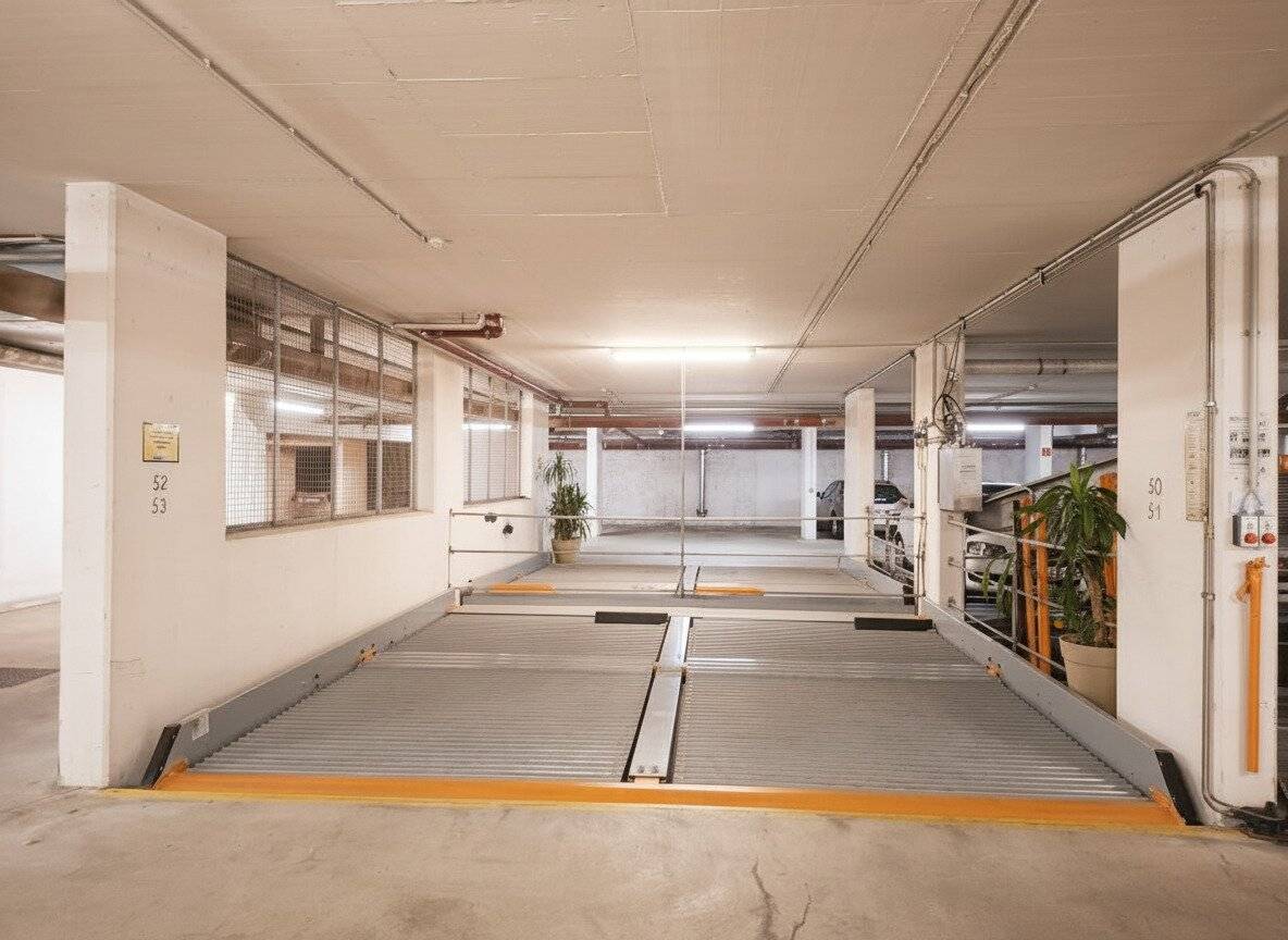 Garagenbox für 4 Fahrzeuge