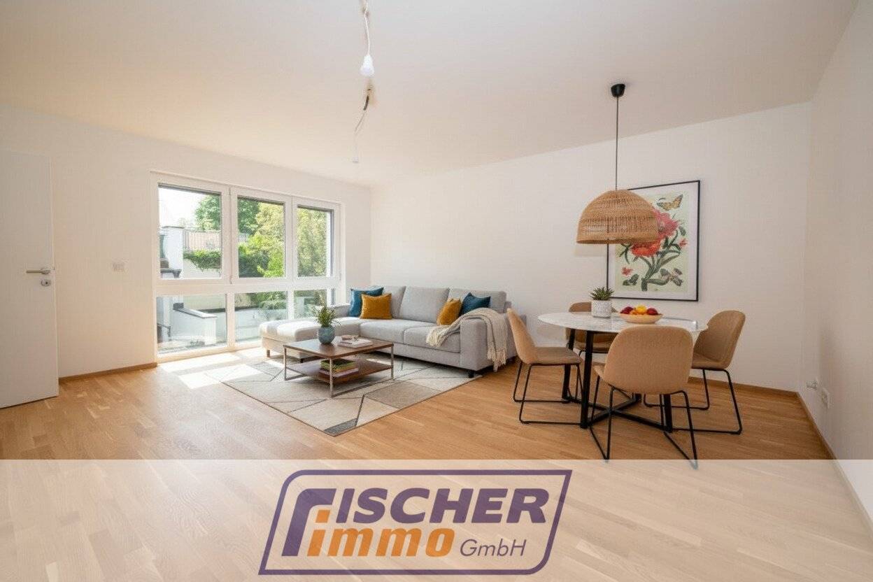 ERSTBEZUG - SCHLÜSSELFERTIG! Schöne 3-Zimmer-Wohnung mit ca. 17 m² großem Kellerraum in ruhiger Siedlungslage von Baden