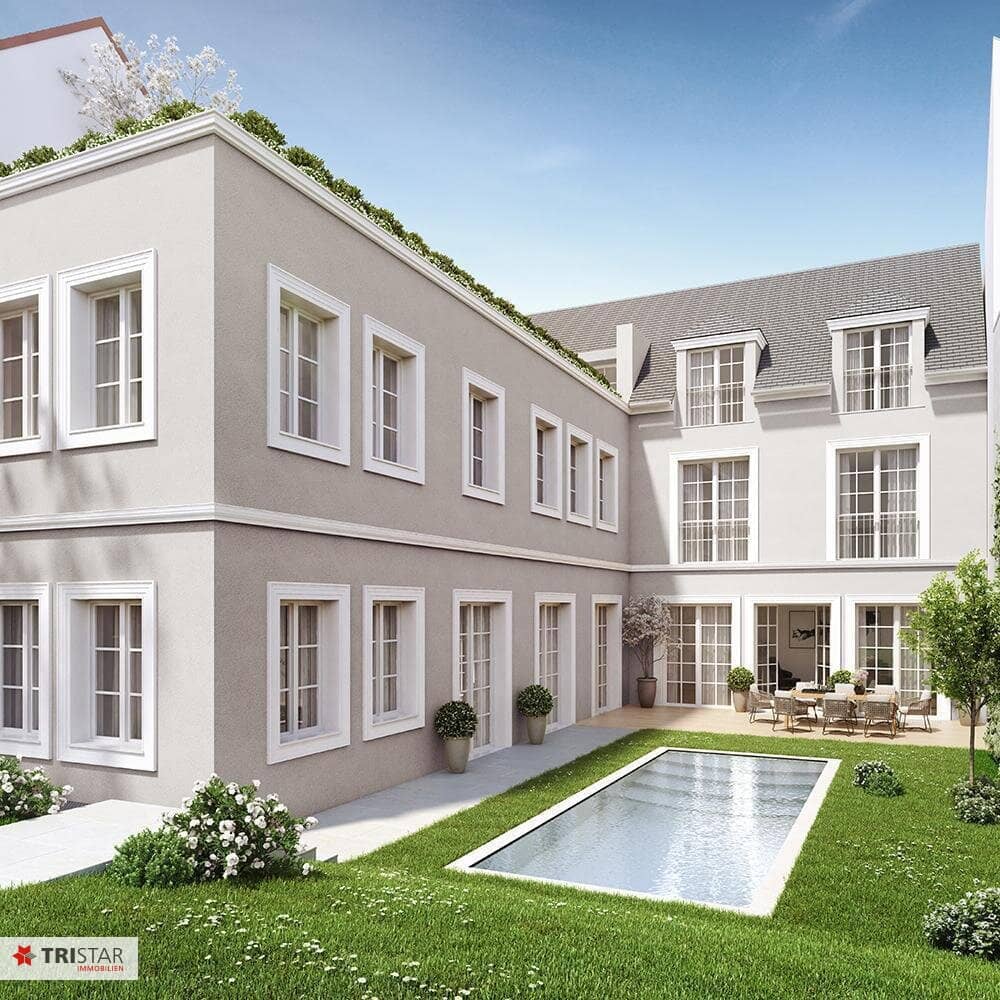 Exclusive plot in Grinzing with park-like gardens, luxury villa or 8 exclusive units