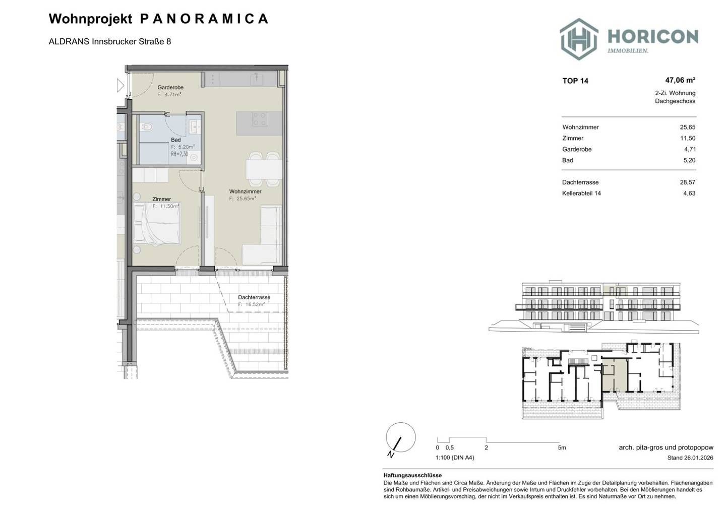 Aldrans - PANORAMICA: Top W 14