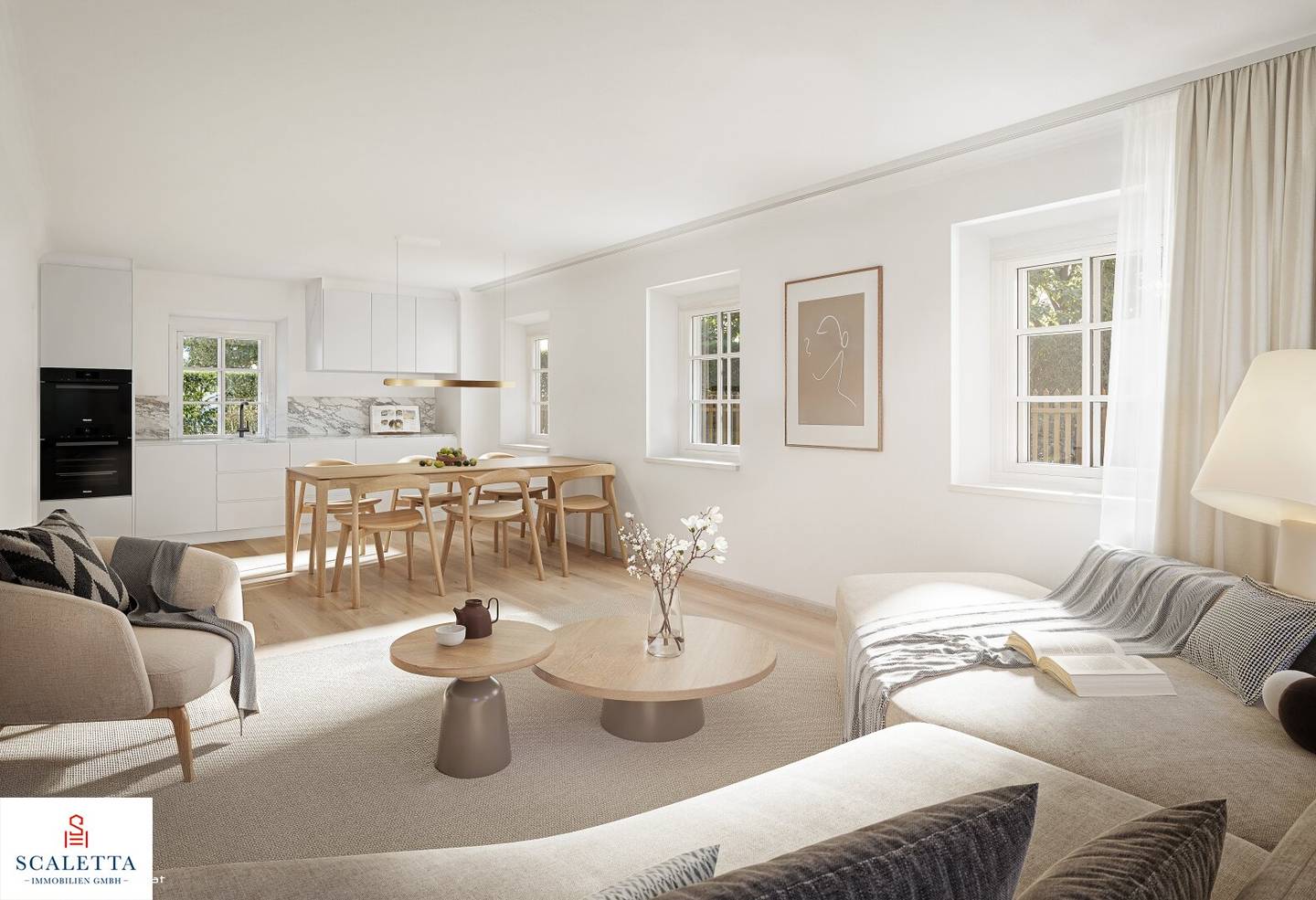 A home for generations – exceptional single-family house with garden and flexible living concept