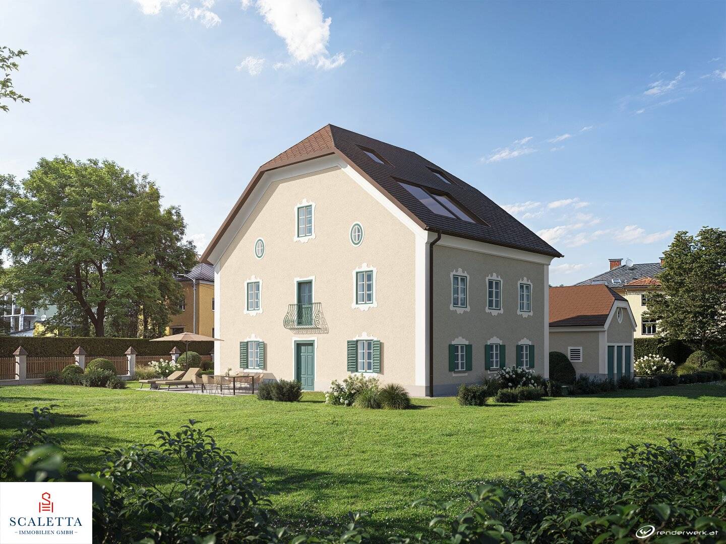 A home for generations – exceptional single-family house with garden and flexible living concept