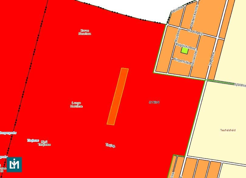 (KG 01654 ESSLING, EZ 3658) BAUERWARTUNGSLAND IN 1220 WIEN / NÄHE PONYSEE