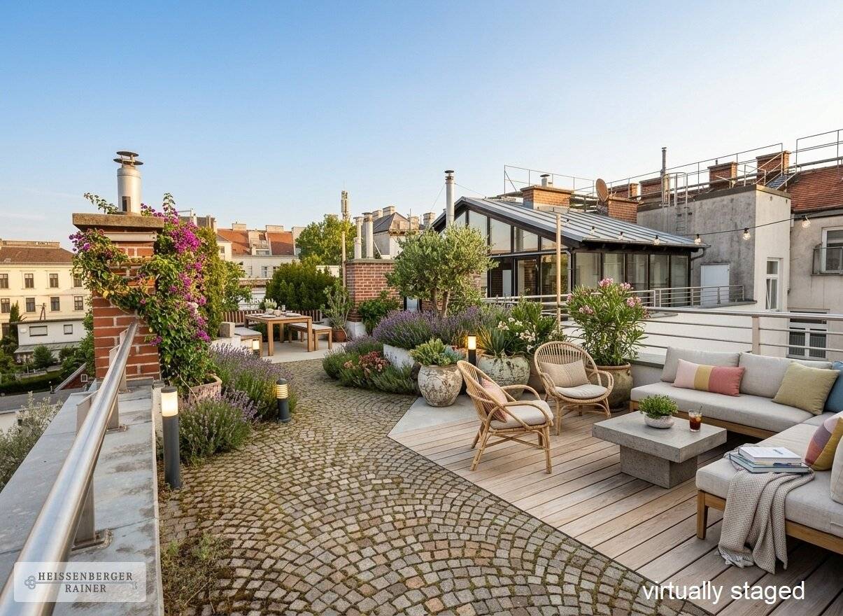 THE SKY GARDEN /// PENTHOUSE LOFT WITH UNIQUE ROOFTOP GARDEN