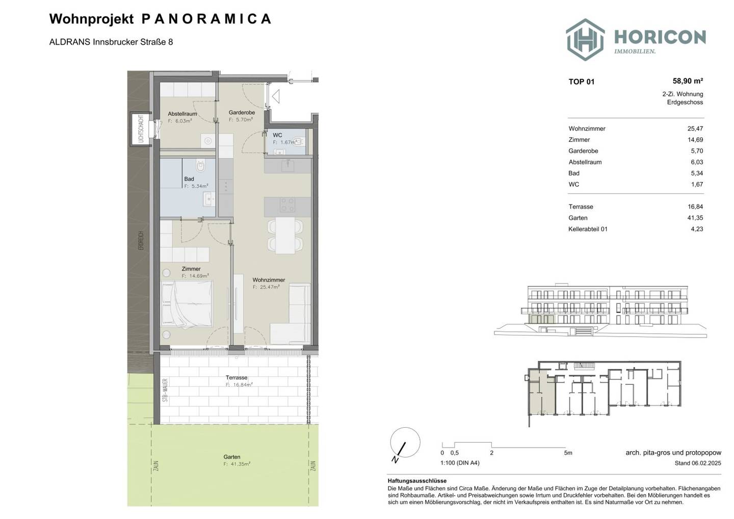 Aldrans - PANORAMICA: Top W 01