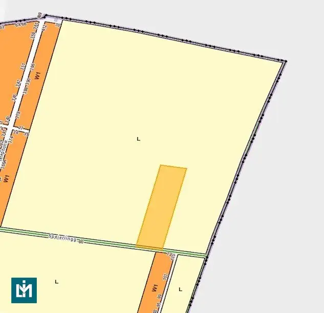 Building reserve land in 1220 Vienna (KG 01654 Essling, EZ 166)