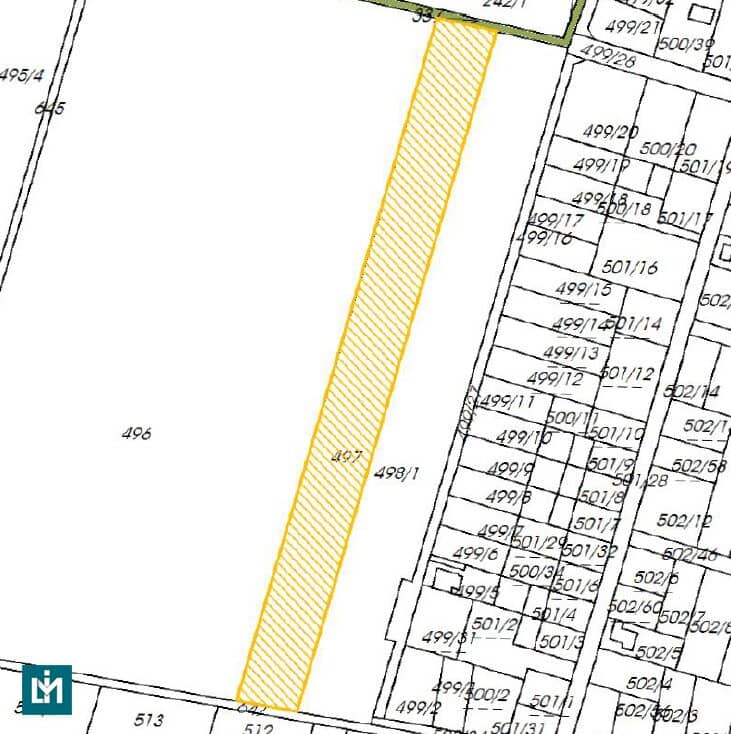 BAUERWARTUNGSLAND IN 1220 WIEN / NÄHE PFIRSICH TEICH (KG 01654 ESSLING, EZ 175)