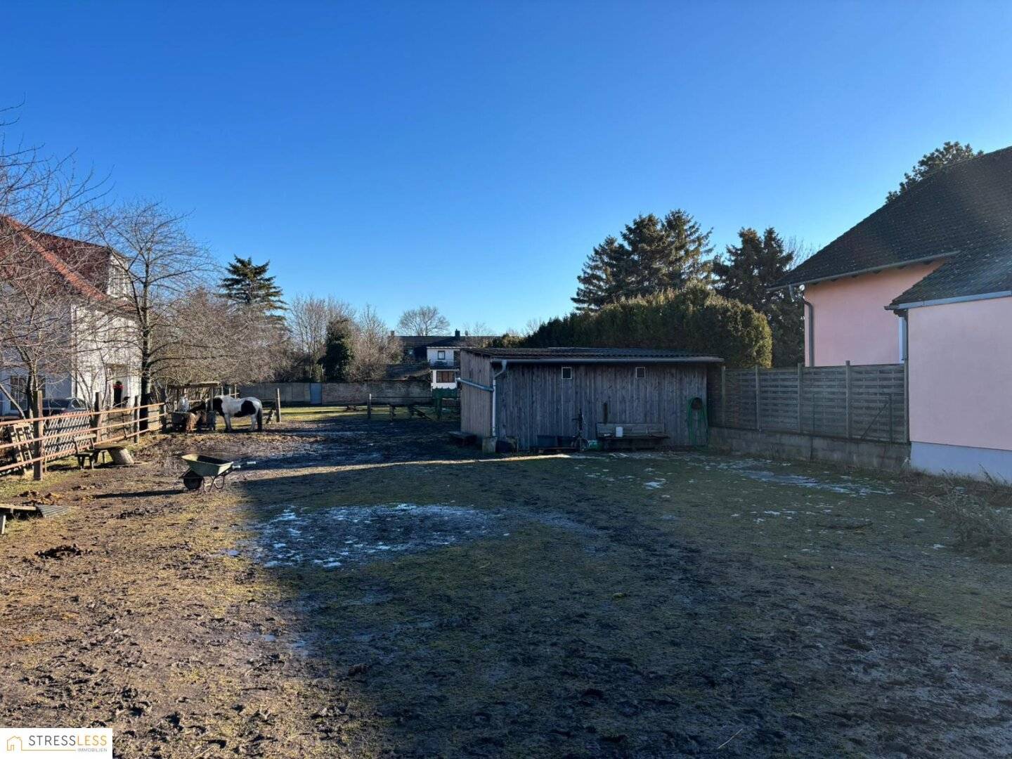 Schön geschnittenes Grundstück im Ortskern von Seyring mit viel Platz für Ihr Traumhaus