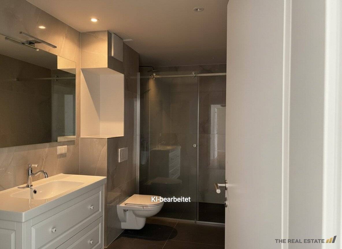 Spacious apartment with terrace, low energy, freely rentable