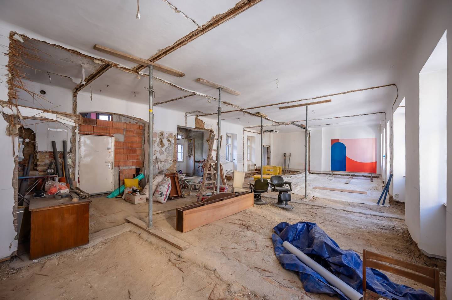 Great floor apartment in the middle of the Seventh, 150m²