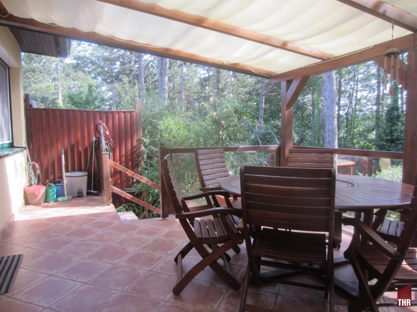 Living like on holiday 2-room bungalow in settlement in the Föhrenwald