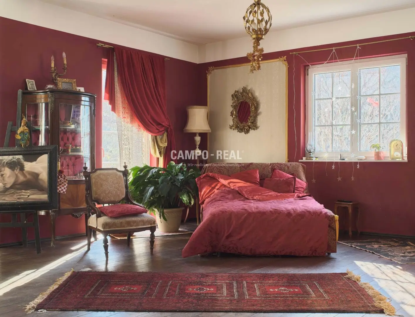 CAMPO-VILLA: Noble ambiance in a sunny location