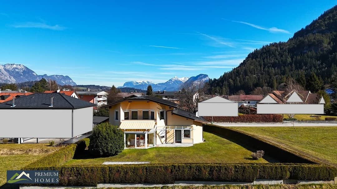 KUNDL - Luxuriöses Landhaus für Ihre Familie - 5 Zimmer, Balkon, Terrasse, Wintergarten und sehr viel Grünfläche