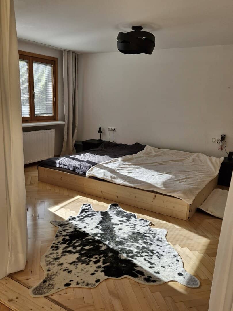 Große Familienwohnung mit Garten